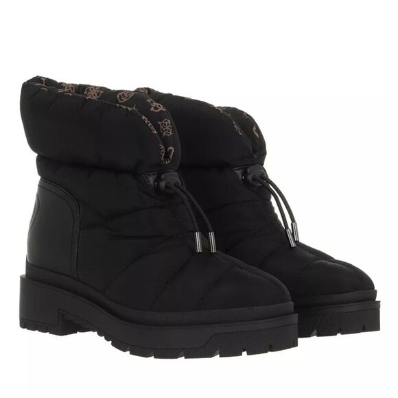 GUESS Leeda Padded Ankle Boot in Black - Picture 1 of 5